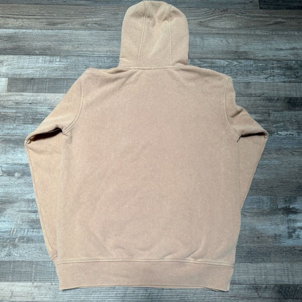 Staple Pigeon Hoodie Sweatshirt Small Tan Embroidered Broadway Pullover Logo - Picture 5 of 8